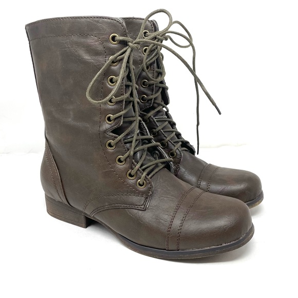 MADDEN GIRL brown boots, size 7.5 - Picture 1 of 15